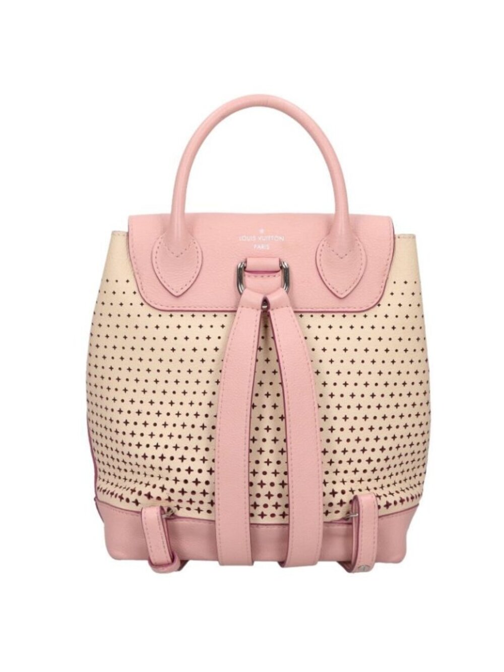 ★SOLD★ Louis Vuitton Lockme Perforated Bicolor Backpack - Picture 2 of 5